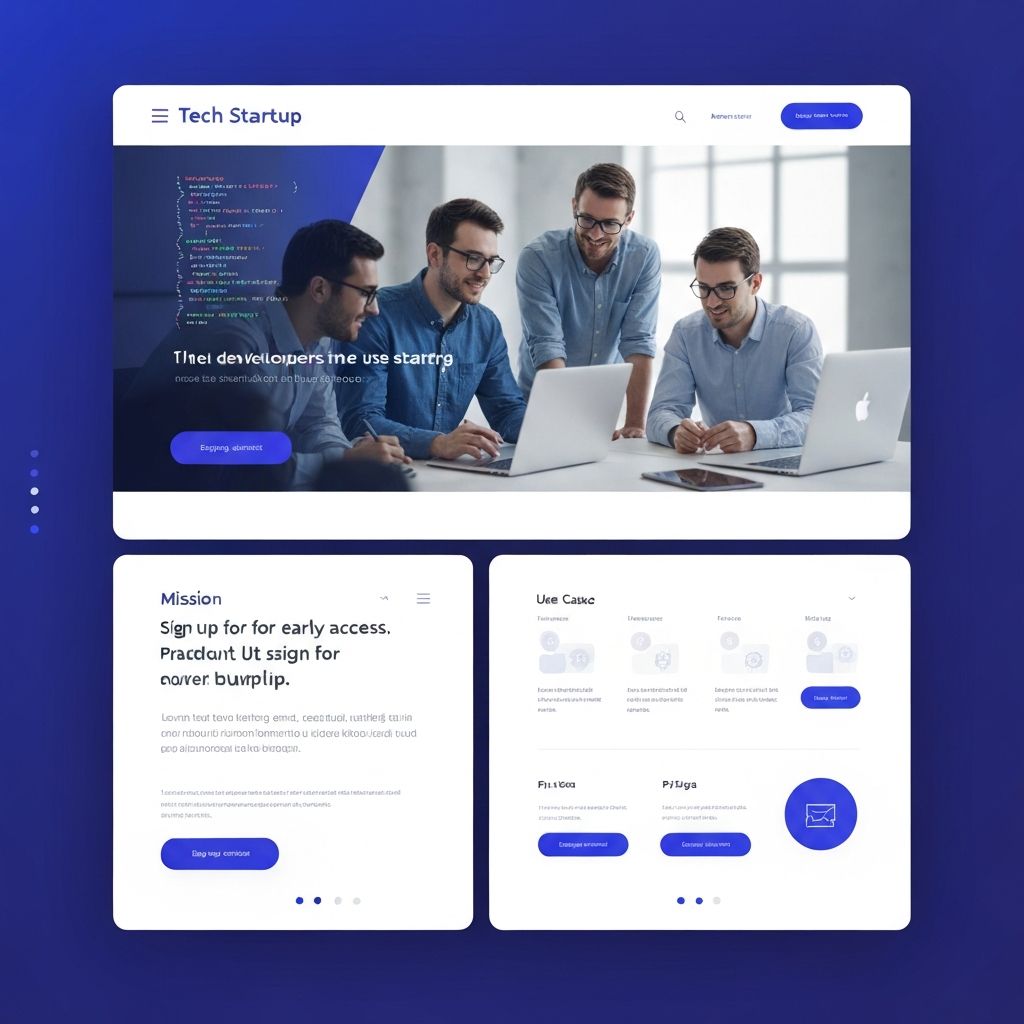 Tech Startup Landing